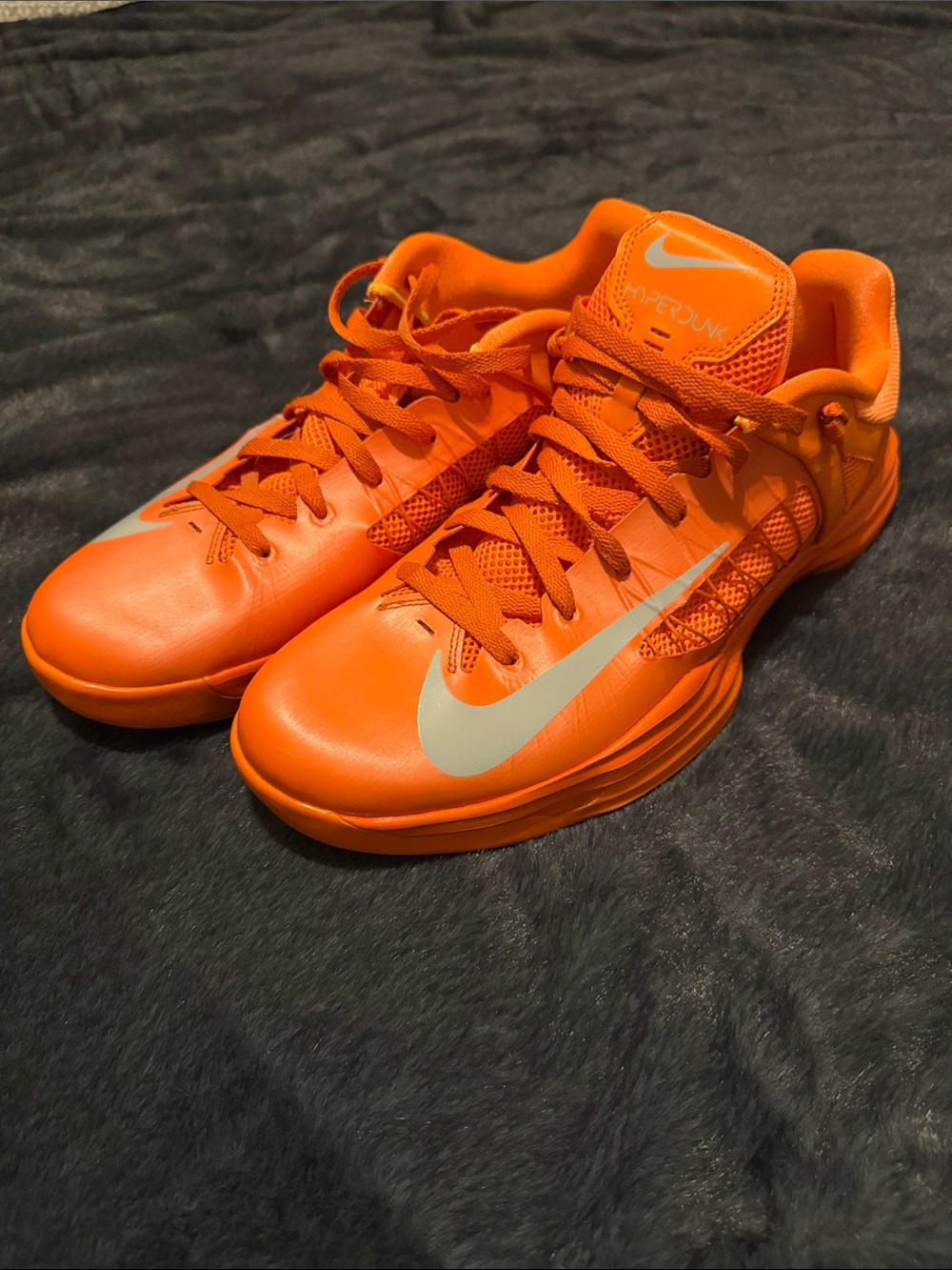 Nike Men’s Bright Orange Hyper Dunk og like new men’s size 14